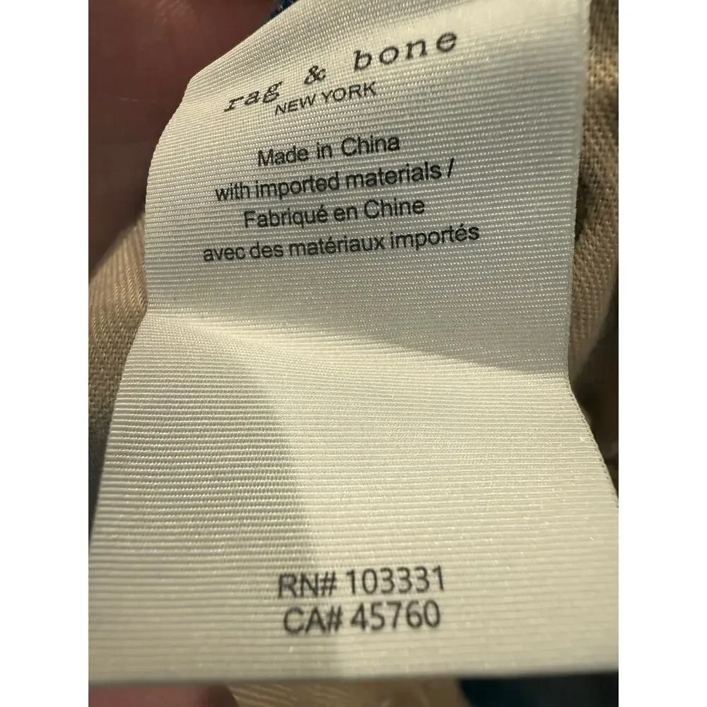 Rag & Bone New York High-Rise Ankle Wide Leg Jeans – Size 29 - Picture 5 of 6